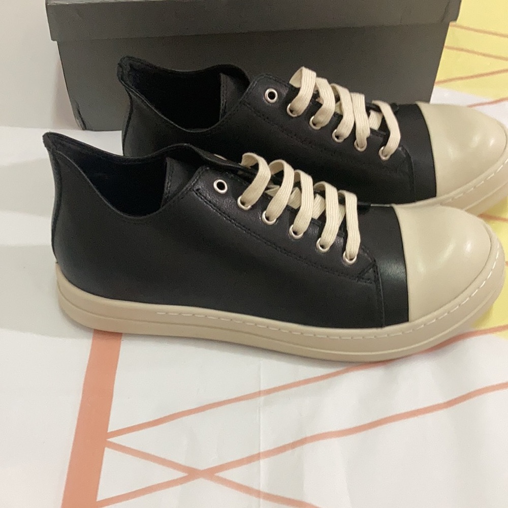 Rick Owens Drkshdw Canvasl Low Sneakers Size 46/US Men’s 13